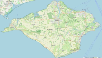 Isle of Wight kaart