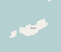 Burhou plattegrond kaart