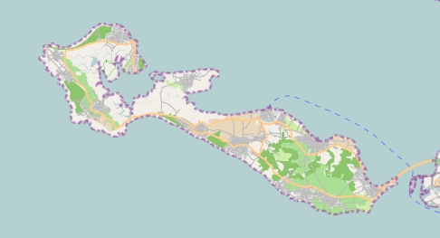 Île de Ré plattegrond kaart