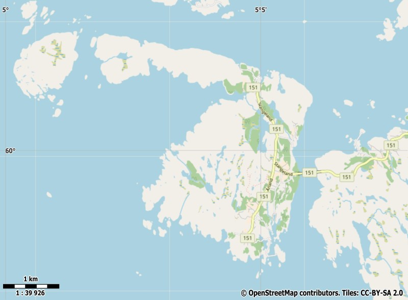 Stolmen plattegrond kaart