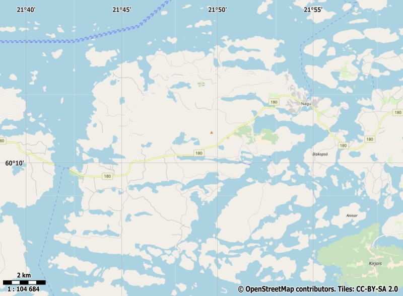Storlandet plattegrond kaart