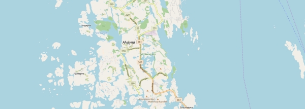 accommodatie eiland Alvøyna toerisme