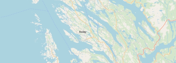 accommodatie eiland Radøy toerisme