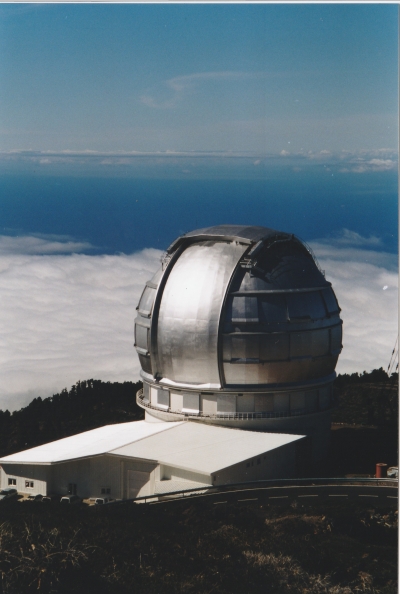 foto sterrenwacht telescopio isaac newton observatorio del roque de los muchachos la palma