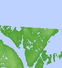 Tysnesøya hoogtekaart DTM DEM