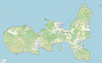 Elba kaart