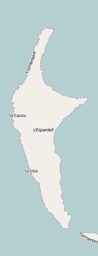 Espardell plattegrond kaart