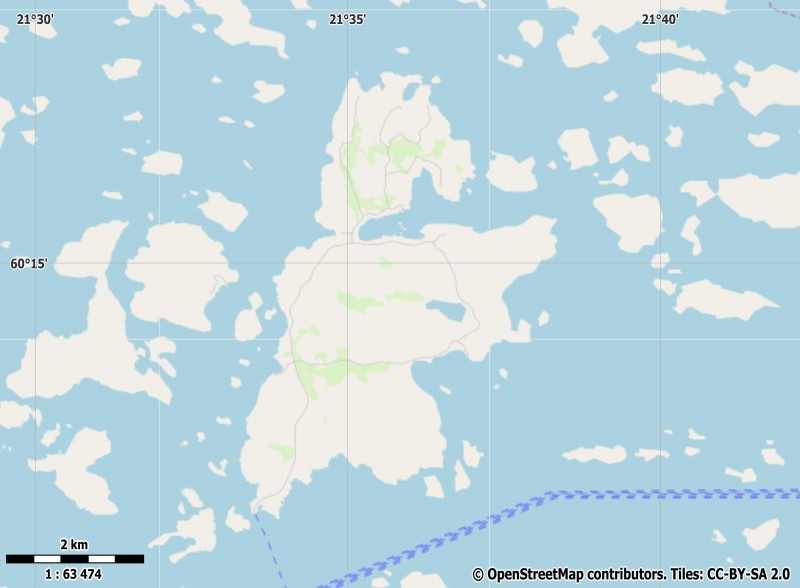 Norrskata plattegrond kaart