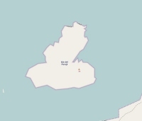 Peterselie-eiland plattegrond kaart