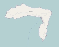 Rathlin Island plattegrond kaart