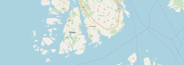accommodatie eiland Toftøyna toerisme
